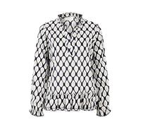 Cartoon - Casual-Bluse blau/beige - Gr. - 34