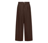 Cartoon Damen Casual-Hose mit Bundfalten 36, Dunkelbraun