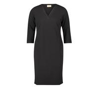 Cartoon Damen Casual-Kleid mit Eingrifftaschen 36, Schwarz