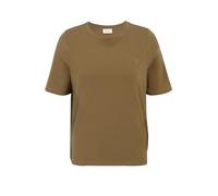 Cartoon Damen Casual-Shirt mit Rundhalsausschnitt Ivy Green,40