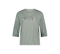 Cartoon Damen Casual-Shirt mit Rundhalsausschnitt Patch Grey/Silver,42