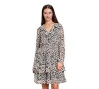 CARTOON - Chiffonkleid weiß/schwarz - Gr. - 44