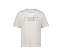 Cartoon Damen Halbarm-Shirt mit Rundhalsausschnitt 38, Patch Cream/Light Blue