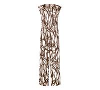 Cartoon Damen Jumpsuit mit Muster 40, Nature/Brown