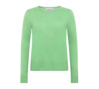 Strickpullover CARTOON "Damen mit Rundhalsausschnitt", Damen, Gr. 46, shamrock, Feinstrick, Obermaterial: 100% Kaschmir, straight fit lang, Rundhals, Pullover Strickpullover (11379403-46) shamrock