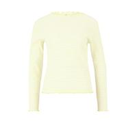 Cartoon Damen Langarm-Shirt mit Kragen 36, Cream/Yellow