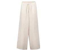 Cartoon Damen Leinenhose mit Taschen 38, Nature/Cream