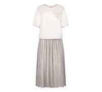 Cartoon Damen Midikleid 2er Set 44, Grau