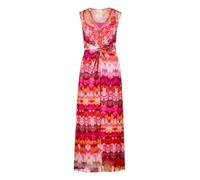 Cartoon Damen Midikleid ohne Arm Rosé/Lilac Größe 40