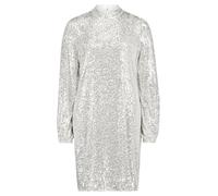 Cartoon Damen Pailletten-Kleid mit Stehkragen