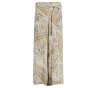 Cartoon Damen Palazzo-Hose mit Gummizug 36, Grün/Violett