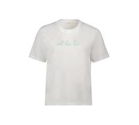 Cartoon Printshirt mit Rundhalsausschnitt - Patch Cream/Green 42