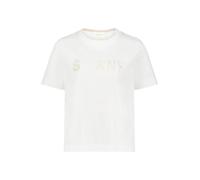Cartoon Damen Printshirt mit Rundhalsausschnitt