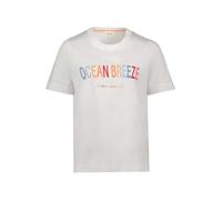 Cartoon Damen Printshirt mit Rundhalsausschnitt 44, Patch Cream/Pink