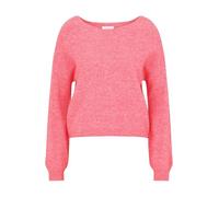 Cartoon Strickpullover Damen Rot Melange Größe 40