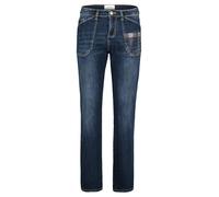 Cartoon Damen Regular Fit-Jeans mit Strass 36, Dark Blue Denim