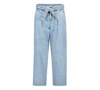 Ankle-Jeans CARTOON "Damen mit Stickerei", Damen, Gr. 34, Normalgrößen, light blau denim, Obermaterial: 100% Baumwolle, loose fit, Jeans (32992503-34) light blau denim