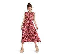 Cartoon Damen Sommerkleid mit Muster, 38