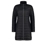 Cartoon Damen Steppjacke mit Stehkragen Schwarz,36