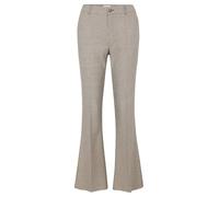 Stoffhose CARTOON "Cartoon Damen Stoffhose mit Bügelfalte", Damen, Gr. 38, Normalgrößen, beige, rosé, Obermaterial: 65% Polyester, 32% Viskose, 3% Elasthan., klassisch, ausgestellt lang, Hosen (523008