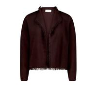 Cartoon Damen Strick-Cardigan mit Fransen