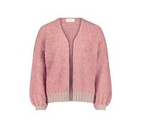 Cartoon Damen Strick-Cardigan mit V-Ausschnitt 44, Pink/Rosa