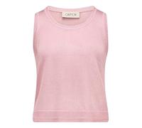 Cartoon Stricktop Damen Rundhals 62% Polyacryl/26% Lyocell/12% Leinen Fragrant Lila Gr. 40