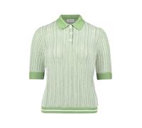 Kurzarmshirt CARTOON "Damen mit Kragen", Damen, Gr. 44, khaki, weiß, Obermaterial: 100% Baumwolle, regular fit normal, Shirts (90688258-44) khaki, weiß