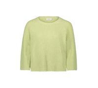 Cartoon Damen Strickpullover mit Rundhalsausschnitt Apfel,38