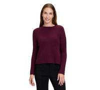 Strickpullover CARTOON "Cartoon mit Rundhalsausschnitt" Gr. 44, lila (purple potion) Damen Pullover (79834347-44) purple potion
