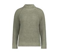 Cartoon Damen Strickpullover mit Stehkragen 44, Pale Khaki