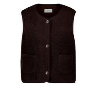 Cartoon Damen Sweatjacke mit aufgesetzten Taschen 44, Dunkelbraun