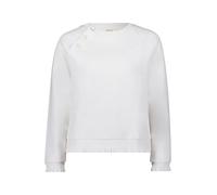 Cartoon Damen Sweatshirt mit Rippbündchen 44, Rohweiß