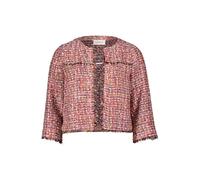 Cartoon Damen Tweedblazer mit Fransen 40, Rosé/Pink