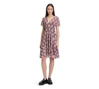 Cartoon - Volantkleid purple/black - Gr. - 44