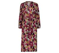 Cartoon Damenkleid, Cremefarben/Violett, 42