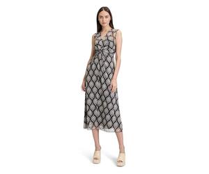 Cartoon daydream Damen 1906/7209 Kleid, Black/Cream, 44