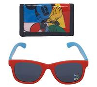 CARTOON Disney Marvel Minnie Mouse Mickey Mouse Frozen II Spiderman Sonnenbrille mit rechteckigem Portemonnaie mehrfarbig, Mickey Maus