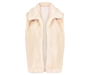 CARTOON - Fake Fur-Weste birch - Gr. - 36