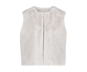 CARTOON - Fake Fur-Weste nacreous clouds - Gr. - 44