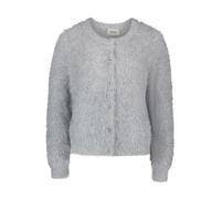 CARTOON - Flauschige Strickjacke grau - Gr. - 42