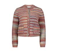 CARTOON - Gestreifte Strickjacke pink - Gr. - 44