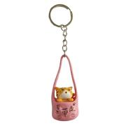 Cartoon Katzen Schlüsselanhänger Anhänger Schöner Kätzchen Taschenanhänger Haustier Handtasche Kreative Autodekorationen Cartoon Katzen Haustier Kätzchen