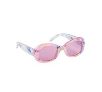 CARTOON Kinder-Sonnenbrille Stitch und Angel Disney Glitter Oval verspiegelt mit UV400 Filter