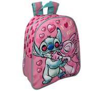 CARTOON Kindergartenrucksack 28 cm mit gepolsterten Schultergurten, Stitch E Angel, 28 cm, Casual
