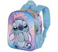 CARTOON Kindergartenrucksack 3D Kinder 31 cm mit Seitentasche Schule Kindheit, Stitch 3, 31 cm, Casual