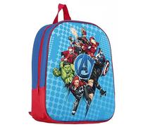 cartoon Kindergartenrucksack, geprägte Bilder, 3D, Schultasche, Freizeittasche, Kinderrucksack, Avengers (3), 32 x 27 x 10 cm