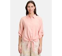 Kurzarmbluse CARTOON "Cartoon Leinenbluse mit Kragen", Damen, Gr. 36, light peach, Obermaterial: 100% Leinen., casual, lässig geschnitten normal, Blusen (31940023-36) light peach