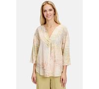 Cartoon Leinenbluse Damen mehrfarbig, 36