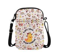 Cartoon Merch Geschenk Cartoon inspiriert Take That Depression Crossbody Geldbörsen Tasche für Fans Hazbin TV Show Cartoon Geschenk